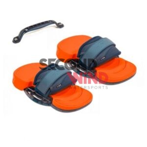 2022 Fijaciones Straps y Manija Completo F-One Twintip Platinium 3 Bindings + Handle
